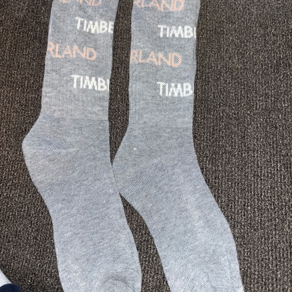 Timberland Light Gray Casual boot Socks